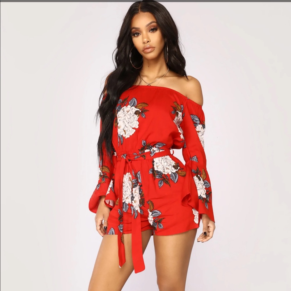 Floral Romper Jumpsuit